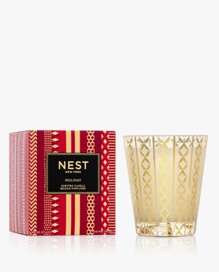 Nest Classic Candle 8.1oz Candles in Holiday at Wrapsody