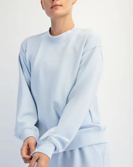 Scuba Mockneck Frost Pullover