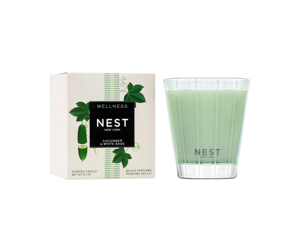 Nest Classic Candle 8.1oz Cucumber & White Sage