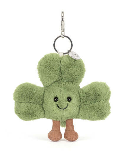 Jellycat Amusables Siofra Shamrock Charm Soft Toys in at Wrapsody