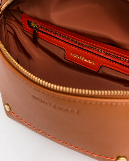 Roma Sling Cognac Handbags in at Wrapsody