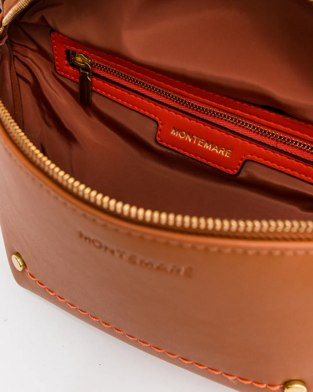 Roma Sling Cognac Handbags in at Wrapsody