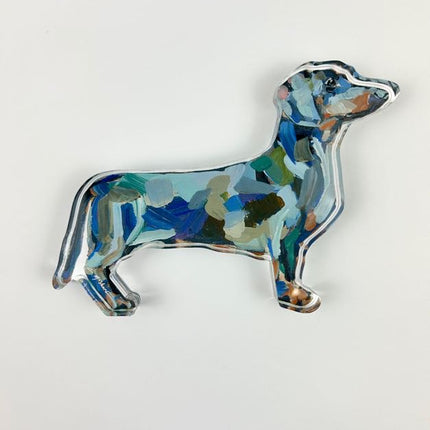 Dachshund Acrylic Block Home Decor in at Wrapsody