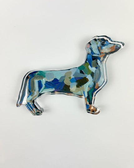 Dachshund Acrylic Block Home Decor in at Wrapsody