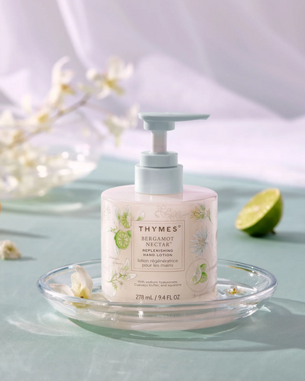 Thymes Replenishing Hand Lotion Bergamot Nectar Bath & Body in at Wrapsody