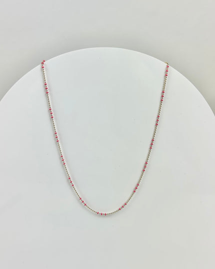 Enewton Love Bright Pink Trio Necklaces in at Wrapsody