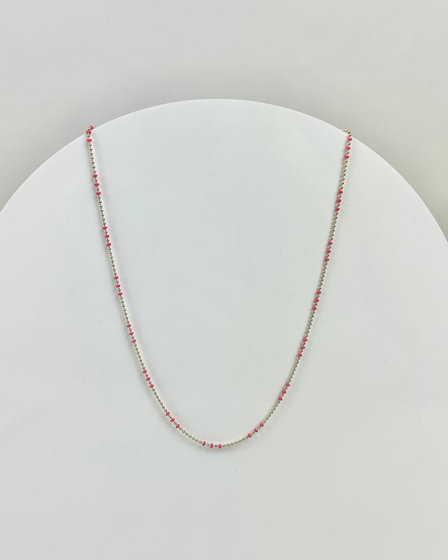 Enewton Love Bright Pink Trio Necklaces in at Wrapsody