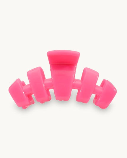 Teleties Tiny Clip Hair Accessories in Hot Pink at Wrapsody