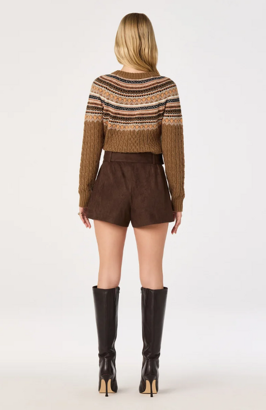 ASTR the Label Daria Camel Sweater