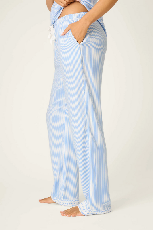 PJ Salvage Frutta Fresca Cornflower Pants Loungewear in at Wrapsody