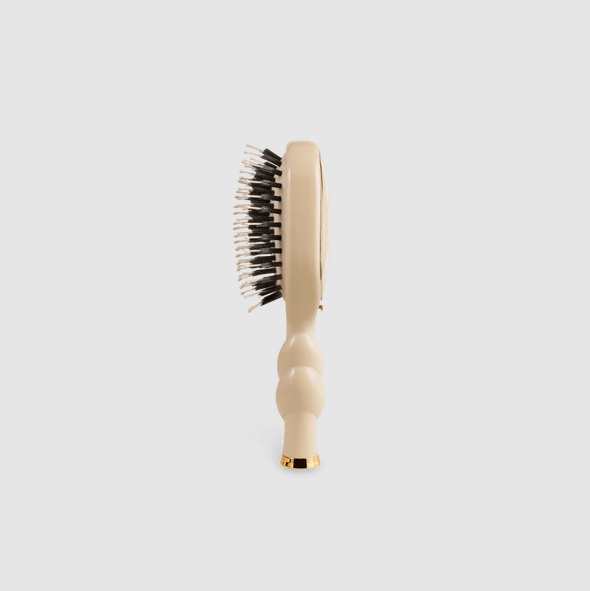 Teleties Boar Tan Mini Brush Hair Accessories in at Wrapsody