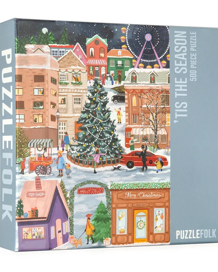 Tis The Season Holiday Puzzle 500 Pieces Fun & Games in at Wrapsody
