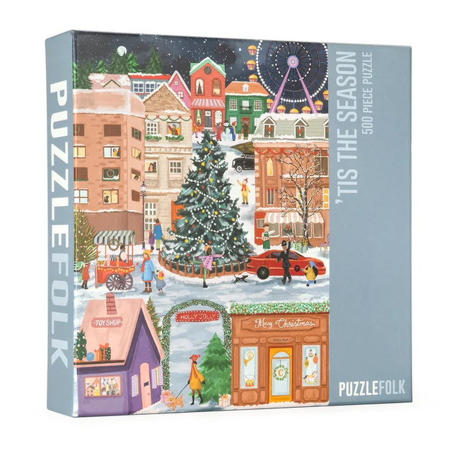 Tis The Season Holiday Puzzle 500 Pieces Fun & Games in at Wrapsody