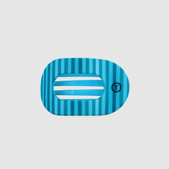 Teleties Splash Zone Round Flat Clip Small Hair Accessories in at Wrapsody