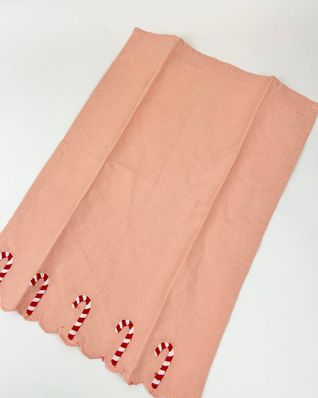 Provence Candy Cane Hand Towel Kitchen Towels in at Wrapsody