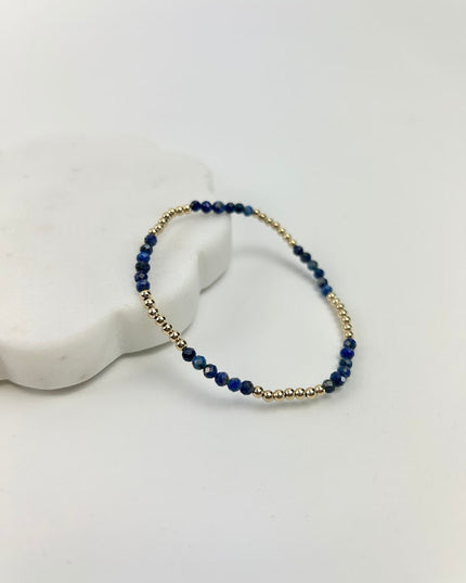 Enewton Blissful 2.5mm Bracelet - Lapis Bracelets in  at Wrapsody