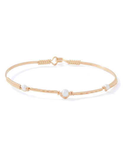 Ronaldo Be the Change Gold/Pearl Bracelet
