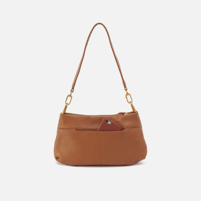 Hobo Vance Shoulder Crossbody in Warm Honey Handbags in  at Wrapsody