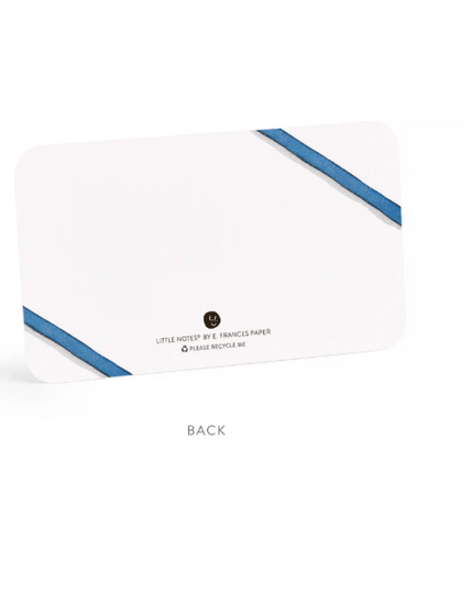 Little Duo Set Blue Bow