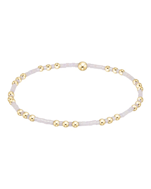 Enewton Hope Joy Bracelet Silky White Bracelets in at Wrapsody