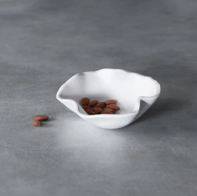 Vida Nube Mini Bowl in White Tabletop in  at Wrapsody