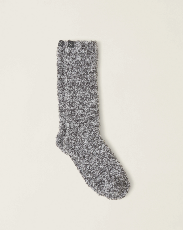 Barefoot Dreams Socks - Heathered Slate Blue Loungewear in  at Wrapsody