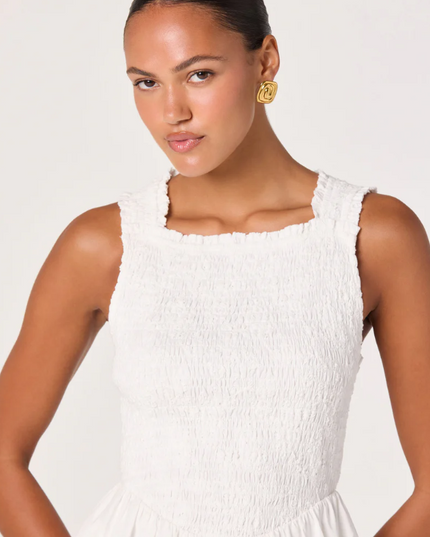 Hollie White Midi Dress Dresses in at Wrapsody