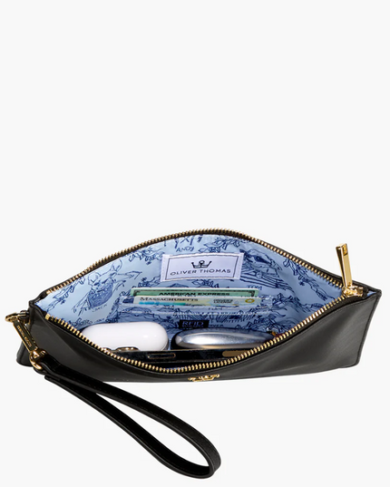 Oiver Thomas Wingwoman Perfect Pouch Wristlet Natural Handbags in at Wrapsody