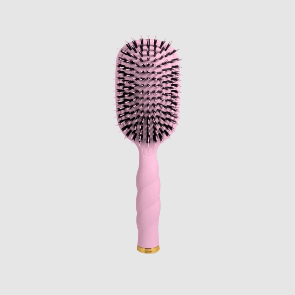 Teleties Boar Bristle Bubblegum Pink Hairbrush Hair Accessories in at Wrapsody