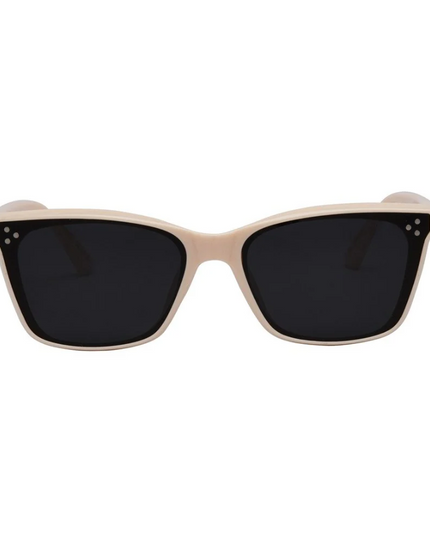 I-SEA Kiki Cream/Smoke Sunglasses