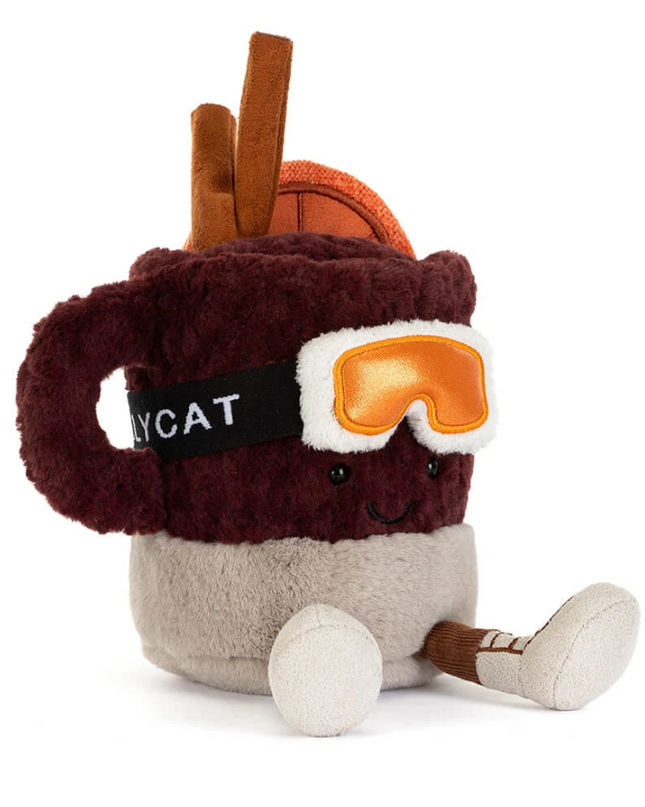 Jellycat Amuseables Mullover Spiced Drink Soft Toys in at Wrapsody