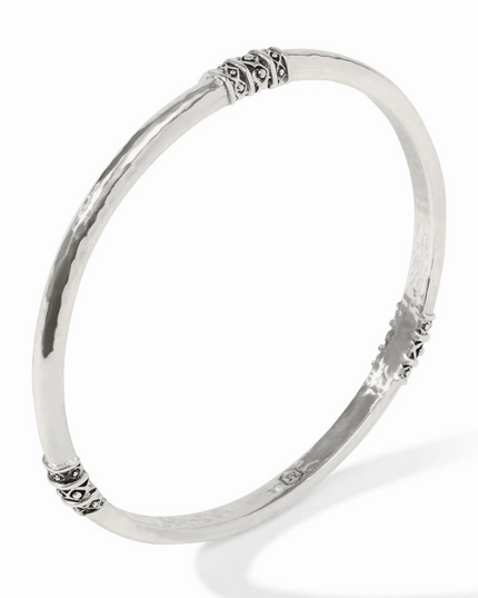 JV Catalina Bangle Silver M Bracelets in at Wrapsody