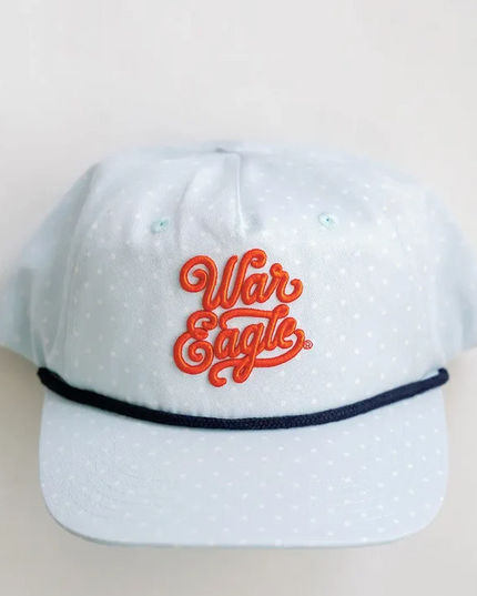 Auburn Polka Dot Hat