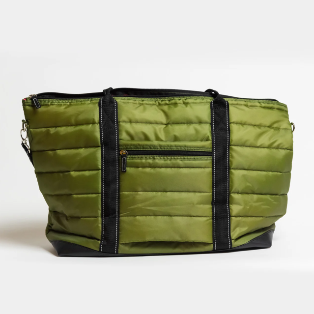 Scout Triple Advisor Green Puffer Luggage, Totes in  at Wrapsody