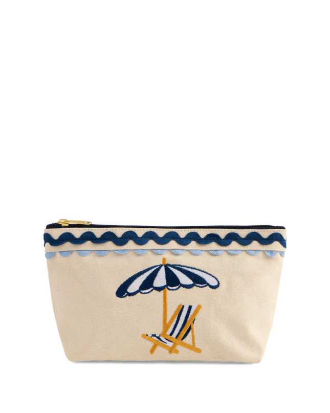 Poppy Blue Pouch Travel Accessories in at Wrapsody