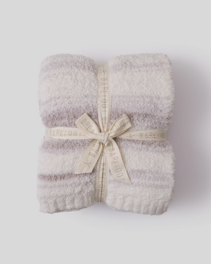 Barefoot Dreams Space Dye Sandstone Multi Throw Blankets & Throws in at Wrapsody