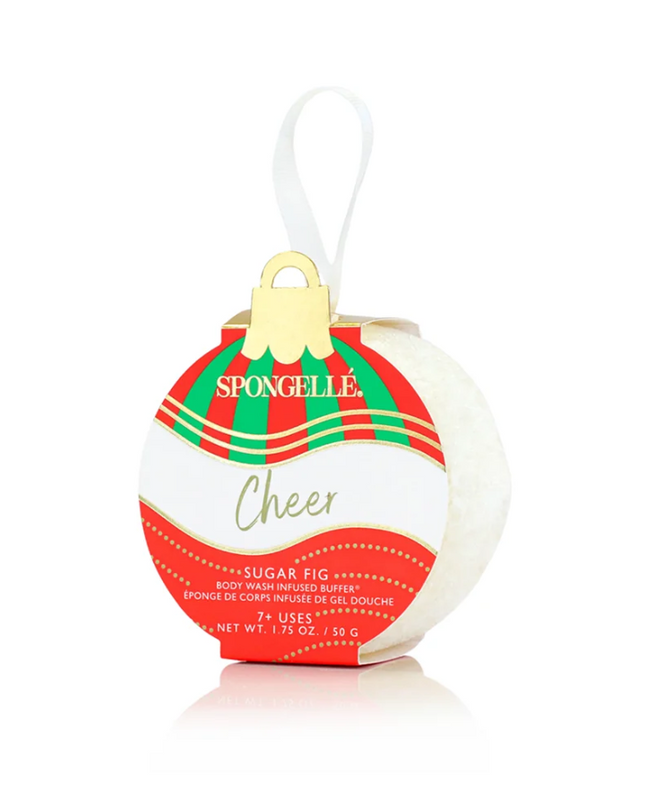 Spongelle Ornament Sponge Cheer Sugar Fig