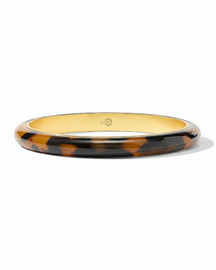 Julie Vos Madison Tortoiseshell Statement Bangle - Medium Bracelets in  at Wrapsody