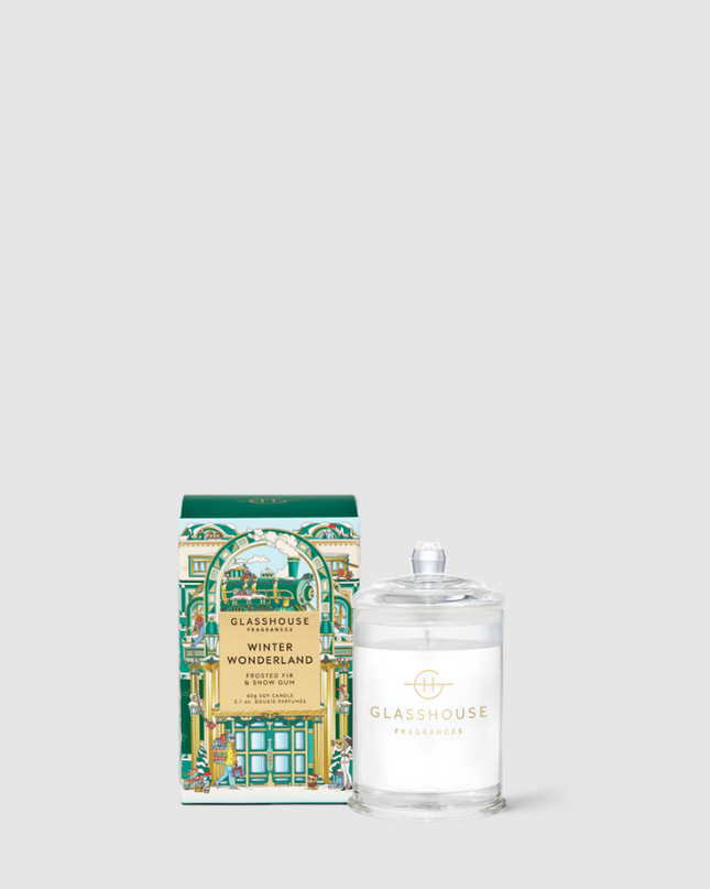 Glasshouse Candle 2.1oz Winter Wonderland Candles in at Wrapsody