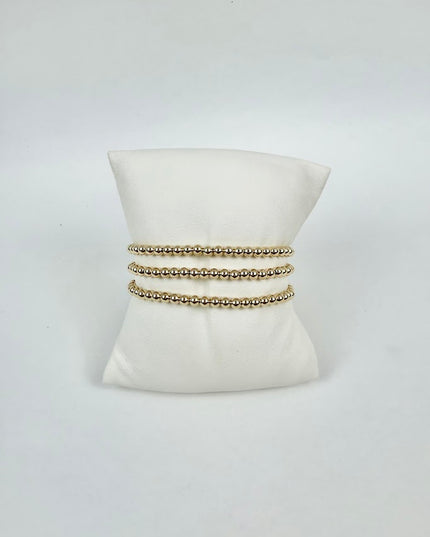 Enewton Classic Gold Bracelet 4mm Bracelet Stack Bracelets in at Wrapsody
