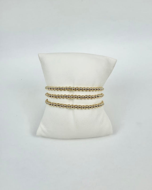 Enewton Classic Gold Bracelet 4mm Bracelet Stack Bracelets in at Wrapsody