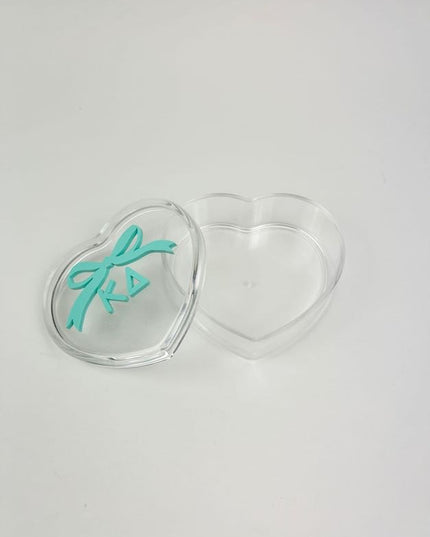 Sorority Acrylic Heart Box Greek in at Wrapsody