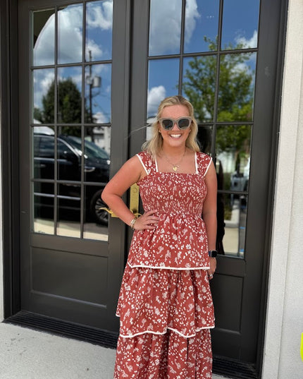 Falling Into Fall Midi Dress Dresses in at Wrapsody