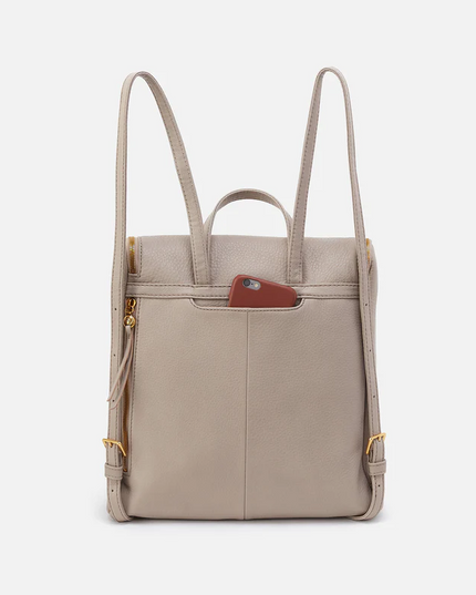 Hobo Fern Backpack in Taupe Backpacks in  at Wrapsody