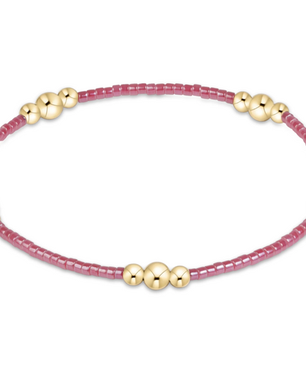 Enewton Hope Purpose Gold Bracelet Pink Champagne