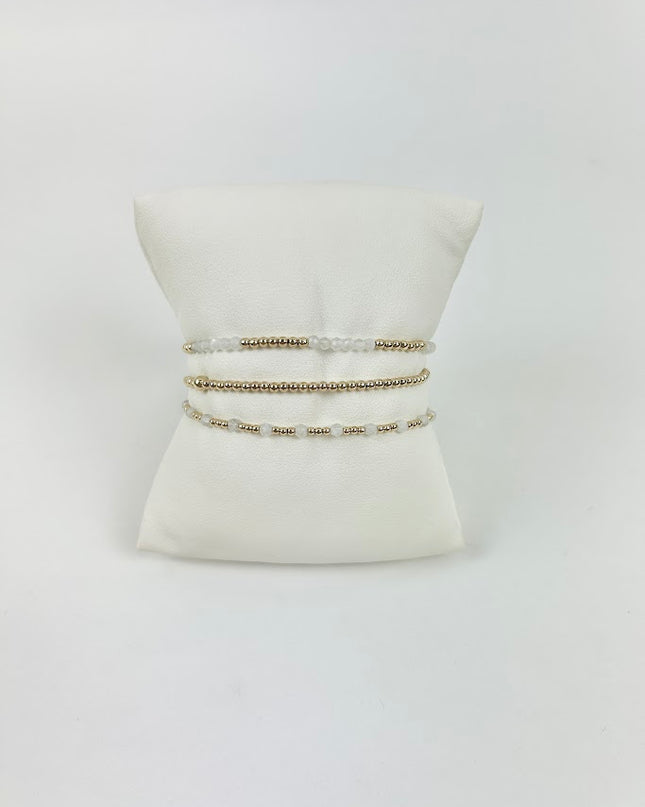 Enewton Gemstone Gold Moonstone Bracelet Stack Bracelets in at Wrapsody