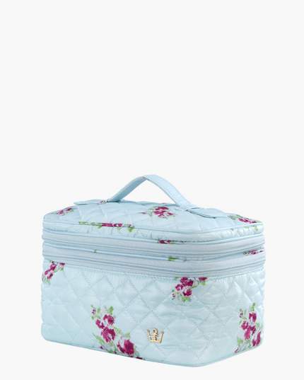 Oliver Thomas Not A Trainwreck Case Sky Blue Bouquet Floral Travel Accessories in at Wrapsody