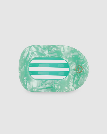 Teleties Spring Splash Round Flat Clip Small Hair Accessories in at Wrapsody