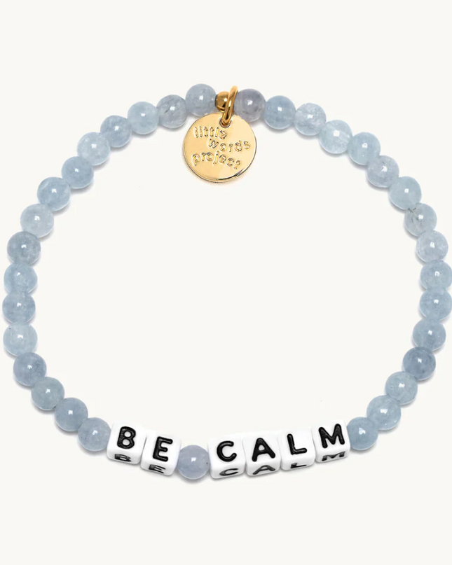 Little Word Project Be Calm Bracelet S/M Bracelets in  at Wrapsody