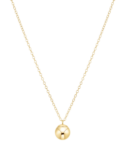 Enewton Gold Classic 8mm Gold Charm 16" Necklace